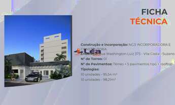 Imagem 4: Venda de Luxuoso Apartamento de 2 Quartos na Vila Costa, Suzano-SP 1 Suite, Sala Ampliada