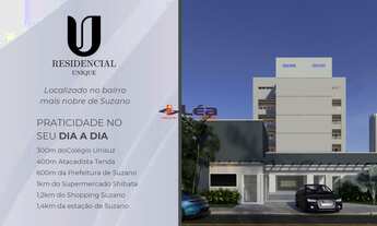 Imagem 3: Venda de Luxuoso Apartamento de 2 Quartos na Vila Costa, Suzano-SP 1 Suite, Sala Ampliada