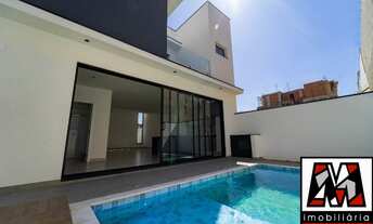 Imagem 2: Vendo sobrado novo no condomínio Reserva Ermida, com 03 suítes, piscina, alto padrão