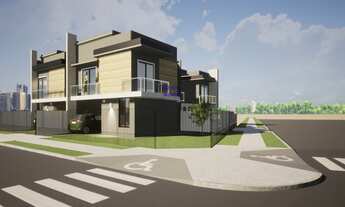 Imagem: Sobrado com 67,60m², e 02 dormitórios