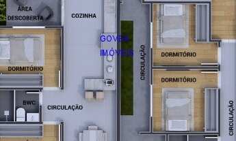 Imagem 6: CASA 120M², EM TERRENO DE 6X40 240m² COM PISCINA, 3 QUARTOS, 1 COM SUITE, BAIRRO IGUAÇÚ DI