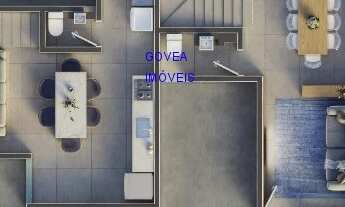 Imagem 6: SOBRADOS DE 88 A 93m², CAMPO CUMPRIDO * 3 QUARTOS, 2 VAGAS, preço de planta, em construç