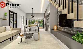 Imagem 6: CASA DUPLEX DE 4 QUARTOS COM LAZER COMPLETO À VENDA EM NOVA GUARAPARI/ES. ENTREGA PARA MAR