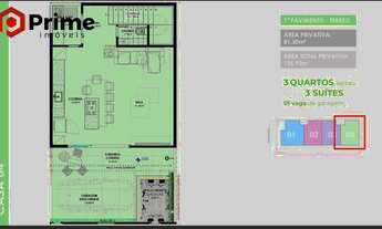 Imagem 4: OPORTUNIDADE! CASA COM 3 SUÍTES E HIDRO À VENDA, A APENAS 120 METROS DA PRAIA, NA ENSEADA