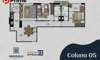 Imagem 4: VENHA CONHECER O SEU NOVO LAR! APARTAMENTO DE 2 QUARTOS, LAZER COMPLETO E CONDIÇÃO SUPER F