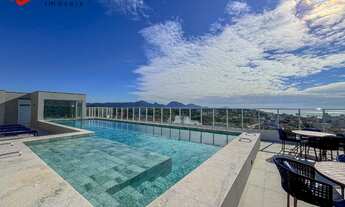 Imagem 3: Apartamento em andar alto com vista para da Enseda Azul em Guarapari-ES