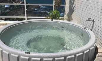 Imagem 2: Oportunidade cobertura duplex, 1 suíte com lavabo, jacuzzi, 2 vagas, vista mar total, Ondi