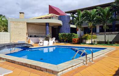 Imagem 4: Maravilhosa casa 4 suítes, com área gourmet, área garden, piscina com cascata e bar, Vilas