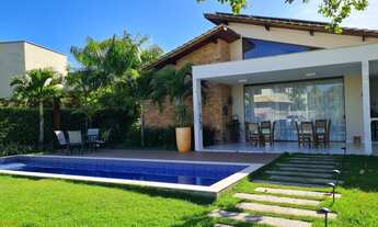 Imagem 2: Excelente Casa Térrea, 3 suítes, Área Gourmet integrada e piscina, Busca Vida, Camaçari, B