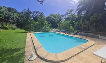 Imagem 2: Excelente Sítio em Condomínio, PORTEIRA FECHADA, 4/4 sendo 2 suítes, piscina, sauna, jardi