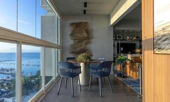 Imagem 4: Excelente apartamento 1 suíte, Vista mar total, porteira fechada, Cloc Marina Residence, A