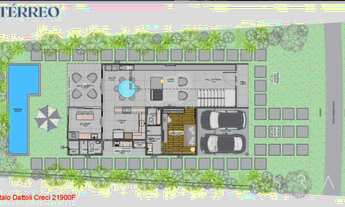 Imagem 3: Excelente casa 4 suítes com closet, piscina, área gourmet com churrasqueira, lançamento de