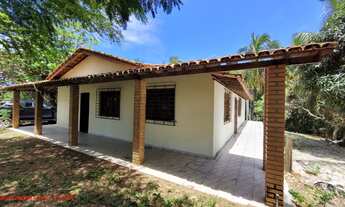 Imagem 3: Casa térrea 3 quartos, com terreno amplo 9.450 m², estilo sítio, Busca Vida, Camaçari, BA