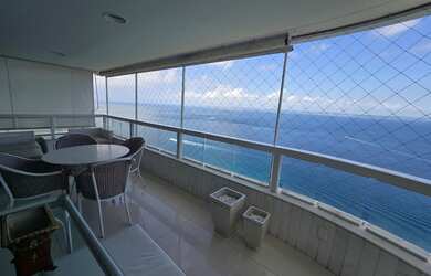 Imagem 4: Excelente apartamento 3 suítes, Corredor da Vitória, com pier, andar alto, vista mar, infr