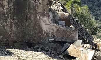 Imagem 3: Pedreira de basalto, com Excelente capacidade de produção nos próximos 70 anos, localizada