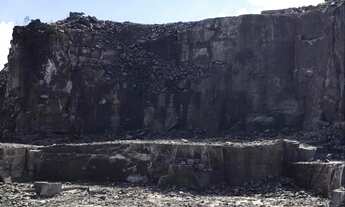 Imagem 5: Pedreira de basalto, com Excelente capacidade de produção nos próximos 70 anos, localizada