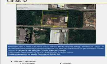 Imagem 6: Terreno industrial para venda em Canoas, RS, terreno com infraestrutura, compactado e pron
