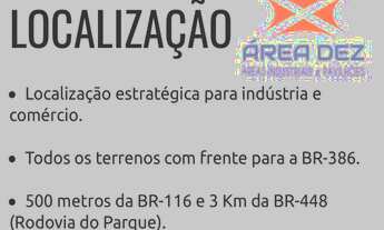 Imagem 4: Área industrial e Logística em Canoas, Grande Porto Alegre, RS, lotes prontos para constru