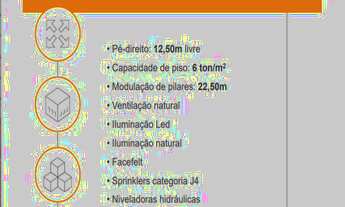 Imagem 2: Galpão em Condomínio Logístico para Locação Curitiba, PR, infraestrutura completa, crossdo