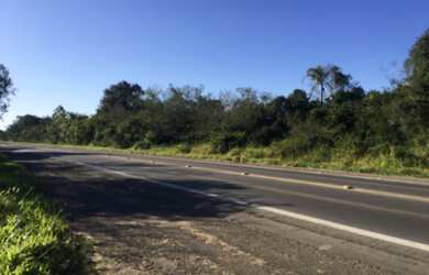 Imagem 2: Área para venda com 50.000m² para implantação Logística ou industrial, o terreno em aclive