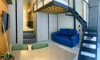 Imagem: STUDIO MOBILIADO EM PINHEIROS, STUDIO MOBILIADO