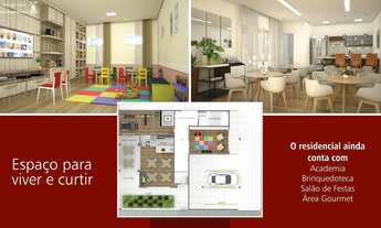 Imagem 5: APARTAMENTO 2 DORMITÓRIOS 1 SUÍTE 2 VAGAS 58M² VARANDA GOURMET C/ CHURRASQUEIRA DONA ROSA