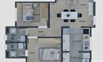 Imagem 4: Terreno no Loteamento Green Ville / Poços de caldas De 300m² aproximadamente (12x25