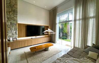 Imagem 4: CASA PARA VENDA COM 3 DORMITÓRIOS, PISCINA, VISTA PRA MATA NO CONDOMÍNIO CAPITAL VILLE - J