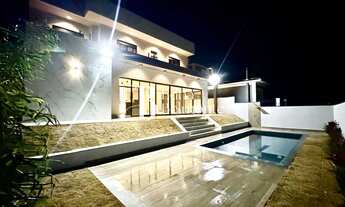 Imagem 3: Casa Moderna com 4 Suítes no Portal do Paraíso II - Jundiaí/SP