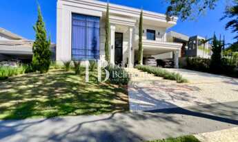 Imagem 2: Belíssima Residência Para venda, Porteira Fechada , Neoclássica de Alto Padrão no Condomín