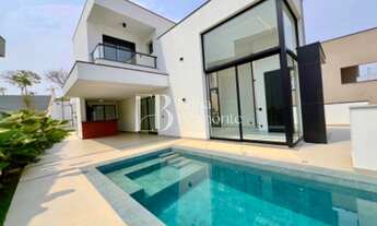 Imagem 1: CASA PARA VENDA COM 245m², LINDO PROJETO MODERNO, NO CONDOMÍNIO IBI ARAM EM ITUPEVA - SP