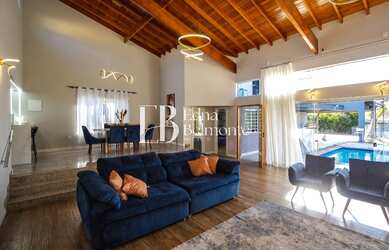 Imagem 2: CASA ALTO PADRÃO COM 5 SUÍTES PARA VENDA NO CONDOMÍNIO TERRAS DE ITAICI EM INDAIATUBA