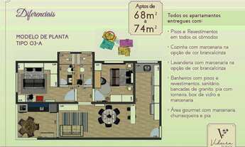 Imagem 3: Apartamento à Venda no Residencial Videira em Louveira - Seu Novo Lar de Conforto e Elegâ