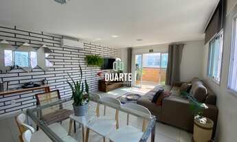 Imagem: Cobertura ensolarada em Santos, 2 vagas