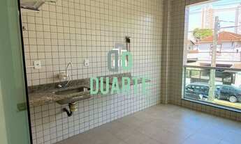 Imagem 2: Casa sobreposta alta de 3 quartos com 1 suíte, no bairro do Campo Grande- Santos-Sp