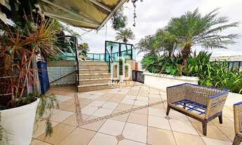 Imagem 6: Cobertura triplex de luxo com piscina, vista mar e 6 dormitórios na Ponta da Praia, Santos