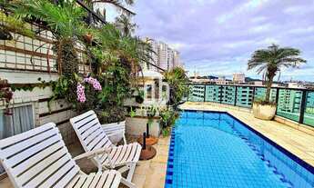 Imagem 7: Cobertura triplex de luxo com piscina, vista mar e 6 dormitórios na Ponta da Praia, Santos