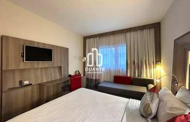 Imagem 3: Oportunidade de Investimento em Flat no Novotel Santos - Gonzaga! Renda garantida e alta v