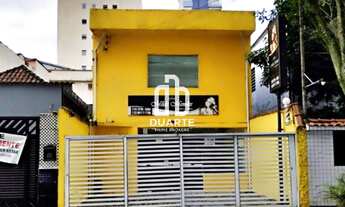 Imagem 1: Casa comercial ampla com 396m² para locação na Aparecida, Santos, 5 salas, edícula, quinta