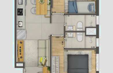 Imagem 2: APARTAMENTO RESIDENCIAL em SÃO PAULO - SP, VILA GUILHERMINA