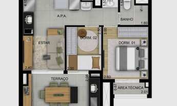 Imagem 2: APARTAMENTO RESIDENCIAL em SÃO PAULO - SP, VILA GUILHERMINA