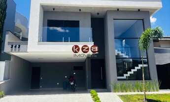 Imagem 2: Casa nova e moderna a venda no Condomínio Portal do Jequitibá em Valinhos, 3 suítes, ótimo