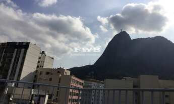 Imagem 4: Cobertura triplex REFORMADA 3 quartos 2 suítes varanda cozinha vista Cristo 1 vaga escritu