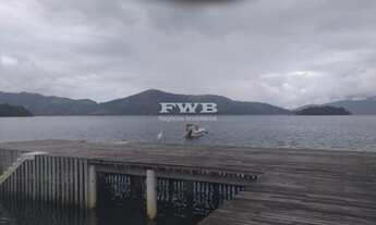 Imagem 3: Casa frente praia, com vasto terreno para construir, deck próprio para embarcação, praia p