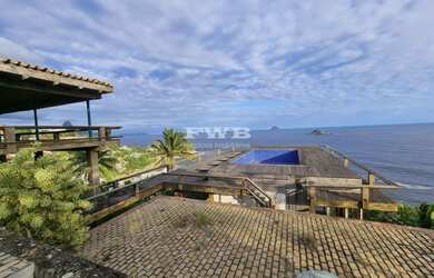 Imagem 6: MANSÃO CINEMATOGRÁFICA COM VISTA TOTAL PARA A JOATINGA COM HELIPONTO