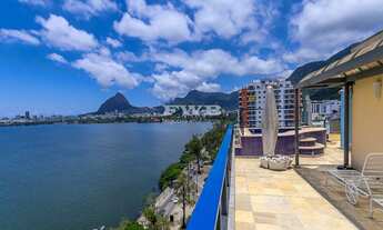 Imagem 7: ESPETACULAR COBERTURA DUPLEX 4 SUITES REFORMADA COM VISTA LIVRE PRA LAGOA