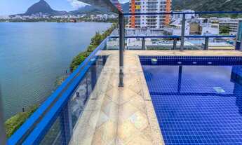 Imagem 5: ESPETACULAR COBERTURA DUPLEX 4 SUITES REFORMADA COM VISTA LIVRE PRA LAGOA