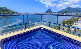 Imagem 4: ESPETACULAR COBERTURA DUPLEX 4 SUITES REFORMADA COM VISTA LIVRE PRA LAGOA