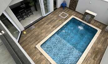 Imagem: CASA A VENDA COM PISCINA/ COND. PQ OLIVIO