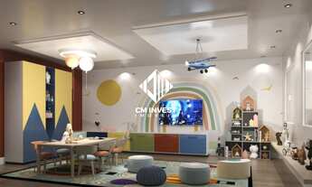 Imagem 2: Apartamento na planta! 1 suíte com sacada com churrasqueira 1 vaga de garagem no Bairro Ca